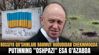 Rossiya qo'shinlari Bahmut hududidan chekinmoqda