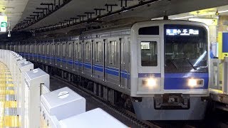 【4K】響くVVVFサウンド!西武6000系(三菱フルSiC(MOSFET)-VVVF)・日立後期GTO-VVVF)、東武9000系、東京メトロ10000系、7000系 到着・発車シーン集
