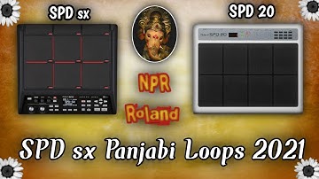 Occtapad Tutorial Roland SPD sx Panjabi new Loops2021 #Panjabiloops #Loops #SPDsxloops