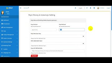 Payment Gateways API Settings Laravel Multi Vendor Ecommerce Advanced CMS