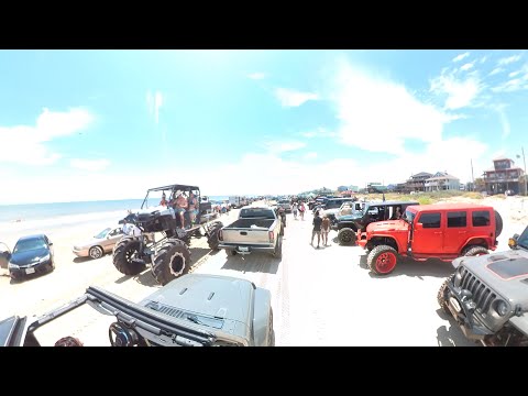 Go Topless (Jeep?) Weekend 2023 - Crystal Beach 🤙🏿 Video not for kids or holier-than-thou