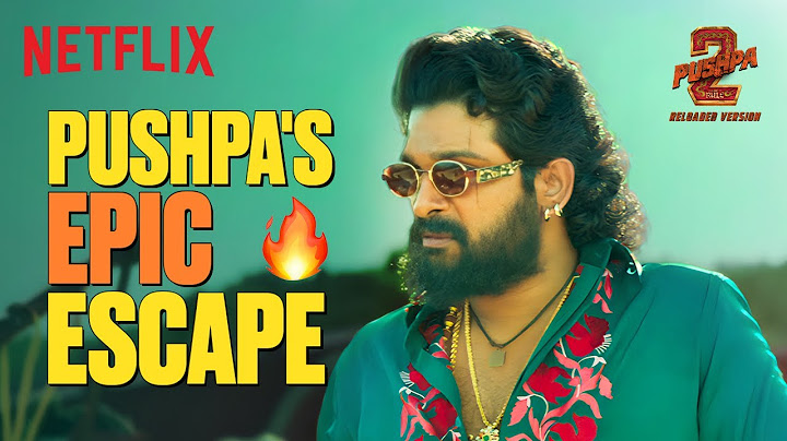 Allu Arjun & Fahadh Faasil Epic NAIL-BITING Chase Scene 🔥 | Pushpa 2: The Rule | Netflix India