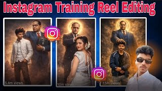 Instagram training reel edit || Jay Bheem photo Editing 💙 || Jay Bheem video editing 💙 screenshot 4