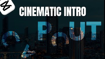Crafting a Creative Cinematic Intro with Animation in CapCut PC