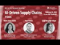 Aidriven supply chains 3 cases  mit scale webinar  english