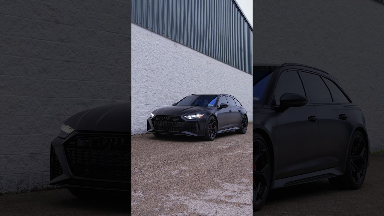 2025 Audi RS6 Avant FULL CAR SATIN PPF & CERAMIC COATING | Bucks County PA 