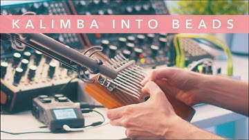 Eurorack: Kalimba into Mutable Instruments Beads (with Moog Sound Studio)