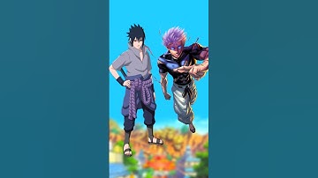 Sasuke vs gojo | who is strong? #naruto #sasuke #gojo #jujutsukaisen #youtubeshorts #shorts