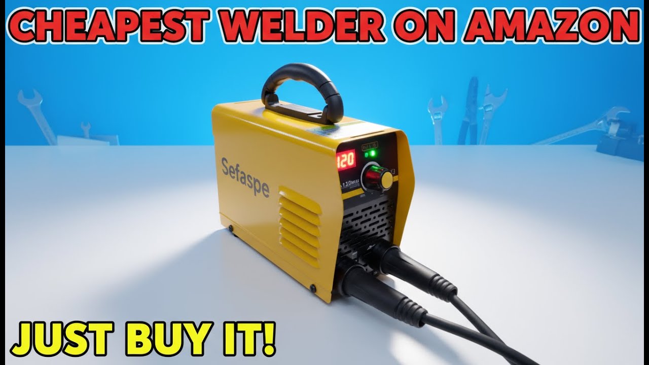 Тестирование самого дешевого сварочного аппарата на Amazon... Sefaspe MMA 120