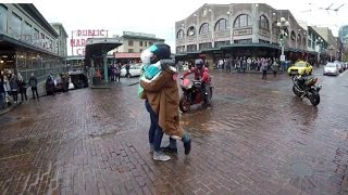 Guy PROPOSES on a Halloween street ride