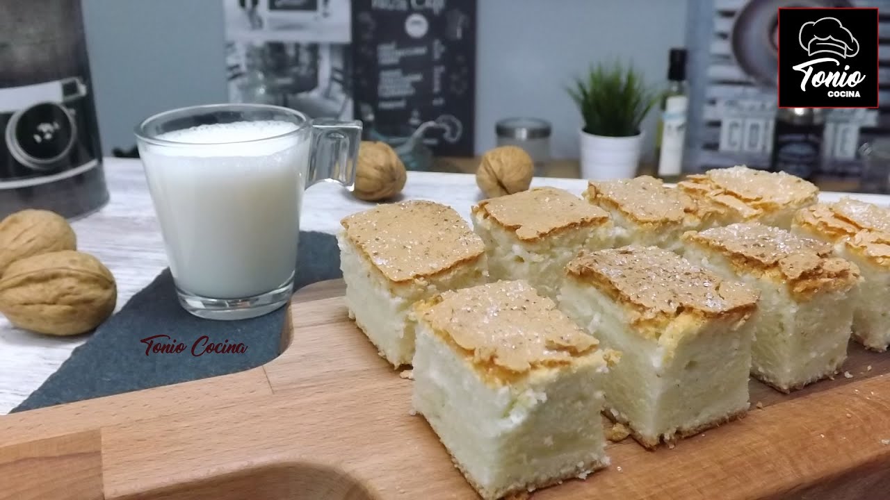 Bica blanca de Laza / Bizcocho de Claras ¡4 ingredientes! / Tonio Cocina! #306#