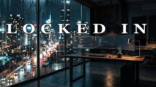 Deep Work Music – Locked In | Rainy Night Coding Focus (2 Hours) | No Vocals