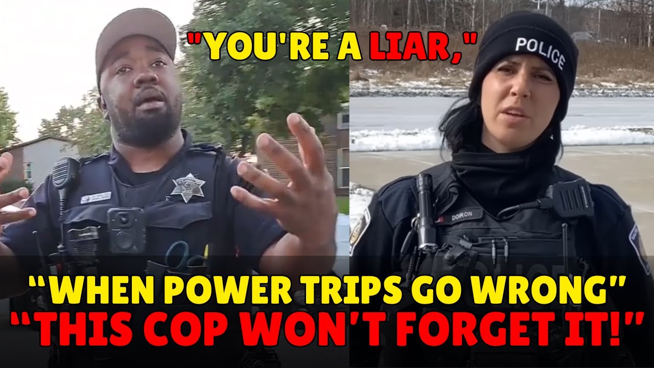 The Moment This Officer Realized He Picked the Wrong Guy - YouTube
