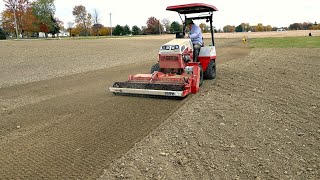 BURY ROCKS! NEW Soil Cultivator! Seeding the Former Hump! Kubota LX3310