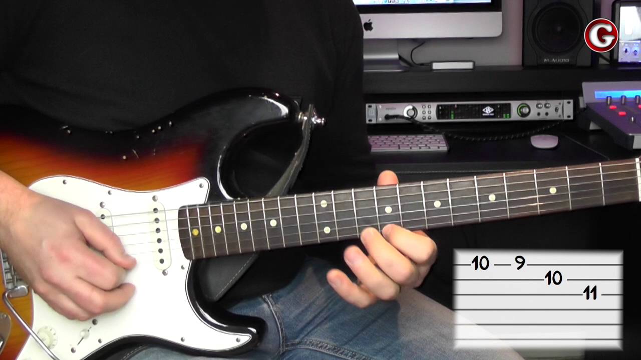 Lick 4 Simple guitar licks B minor lick Guitar Couch Lessons