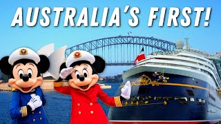 WE WENT ON THE FIRST EVER DISNEY CRUISE IN AUSTRALIA! | 4Night Disney WONDER Cruise From Sydney