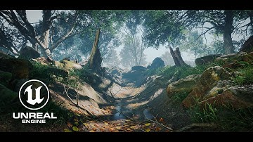 Animated Trees in Unreal Engine 5  (Free Download)