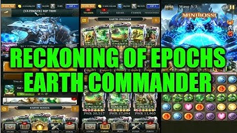 Legendary Game Of Heroes: Reckoning Of Epochs Event Gameplay/Team Testing (Earth Commander)