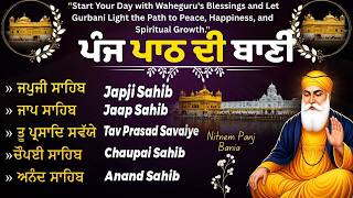 The Most Powerful Way to Start Your Morning🙏ਭਾਈ ਬਿਕਰਮਜੀਤ ਸਿੰਘ ਜੀ🌸Panj Bani Path Full🌸#sikhmeditation