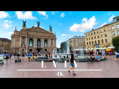 Lviv 4K львів Lviv Ukraine Cinematic Drone Footage 