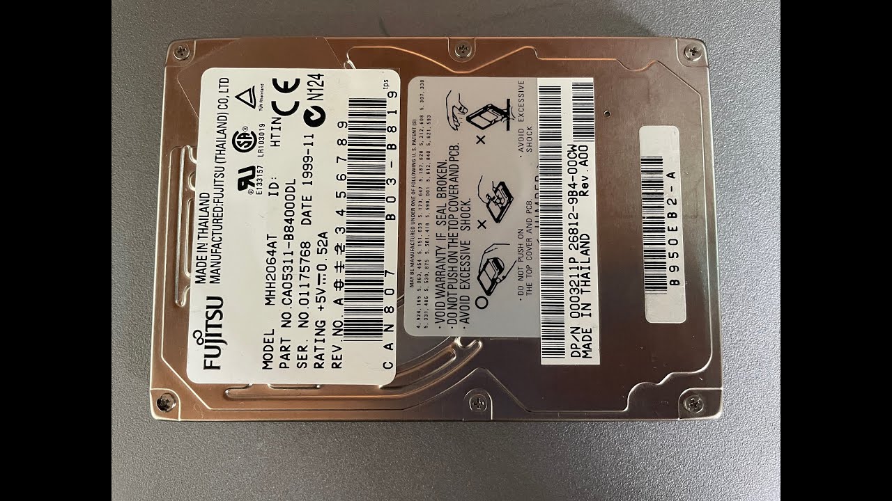 250GB SATA Notebook Festplatte ST9250315AS Hard Drive 5400 Rpm 2,5 6