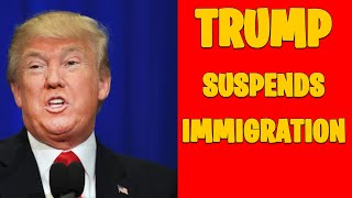 Trump SUSPENDS Immigration To AMERICA
Presidan donald trump tweets that he is going to suspends immigration to the united states of america
SubscriberStar - https://www.subscribestar.com/sjwcentral
Patreon - https://www.patreon.com/SJWCentral
Instagraml - https://www.instagram.com/thesjwcentral
Follow Me On Twitter - https://twitter.com/SjwCentral
Follow Me On Facebook - https://www.facebook.com/SJWCentral/ Trump SUSPENDS Immigration To AMERICA