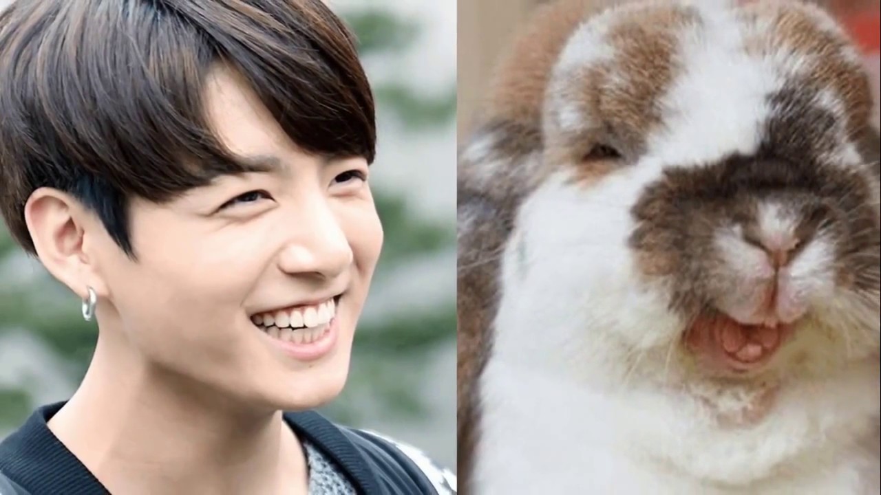 BTS Jungkook Always Smiles Like A Bunny !! - YouTube
