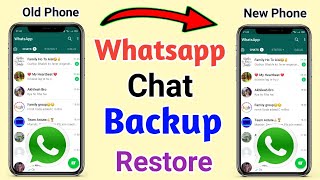 Whatsapp Chats Backup And Restore 2021 !! How to Transfer Whatsapp Chats Old Phone to New Phone 2021 screenshot 3