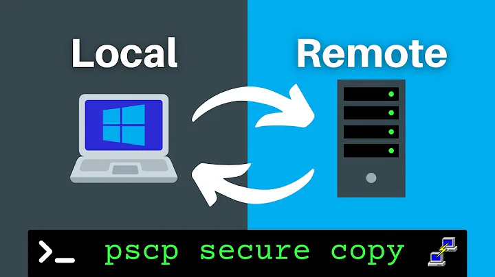 How to Use Putty pscp to Copy Files to/from a Remote Server