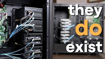 Custom NAS Builds In DESKTOP Cases