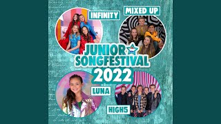 Video thumbnail of "Finalisten Junior Songfestival 2022 - Living In The Moment (Instrumental Version)"