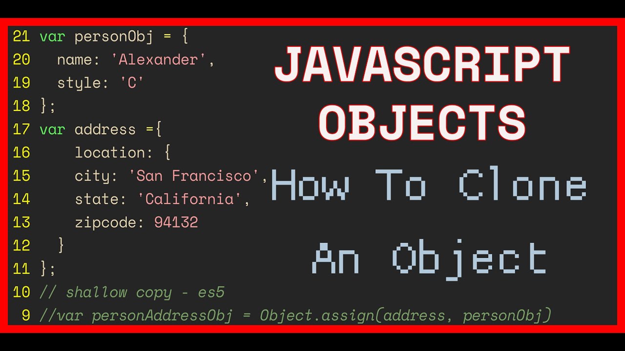 JAVASCRIPT object. Deep copy and shallow copy js. Object js. Object clone