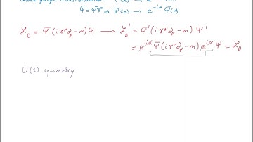 QFT17.0 global gauge invariance