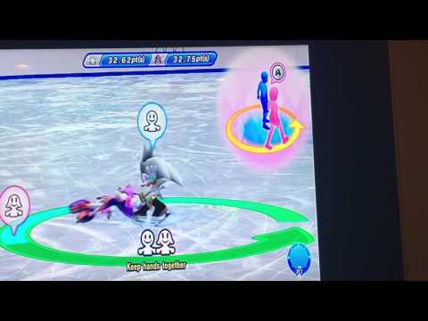 Mario And Sonic At The Sochi 2014 Olympic Winter Games Figure Skating Pairs Silver And Blaze