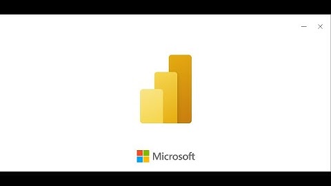 Basic Overview of the Power BI Desktop interface