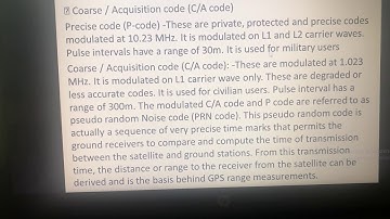 Satellite signal structure