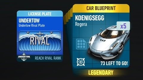 UNDERTOW RIVAL UNLOCKED !! NFS: NO LIMITS