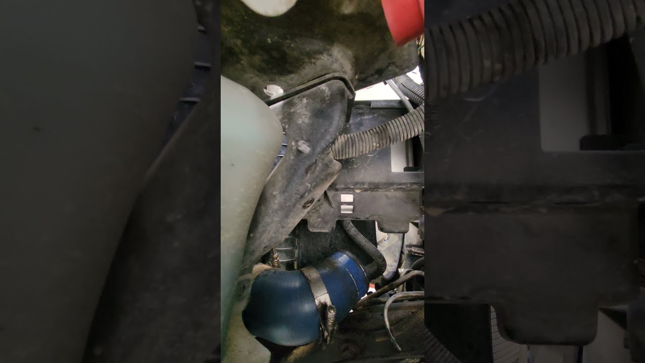 move ECM/PCM out of the way #duramaxdiesel #trucks #palmsprings #diesel #duramax
