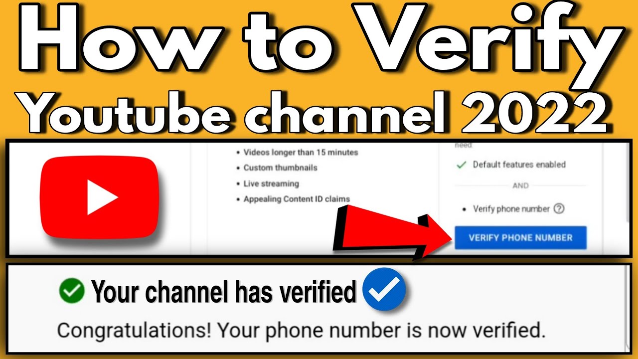 How to Verify YouTube Account in YouTube Studio in 2022 Verify Youtube ...