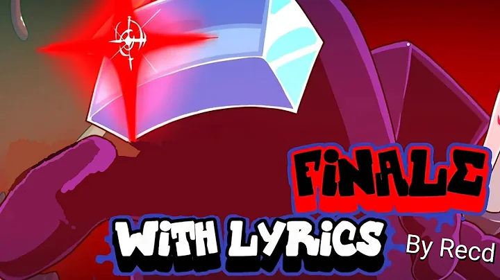 Finale WITH LYRICS By RecD (Impostor V4/ Among Us) -Friday Night Funkin'