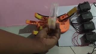 Robotic hand grasping, IIT Kharagpur Robotics