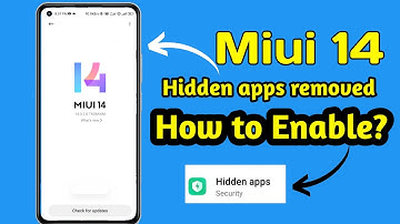 How to Hide apps Android, MIUI 14 | Hidden apps not showing Miui 14