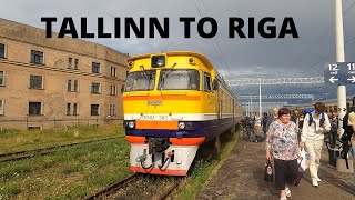 Tallinn to Riga by train / BEST WAY FROM TALLINN TO RIGA  ᴴᴰ (Travel Film)