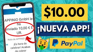 👉 NUEVA APP 🤑 RAPIDO! $10 GANA DINERO EN PAYPAL por VER VIDEOS 💰 GANA DINERO 2022