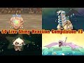 50 LIVE SHINY REACTION COMPILATION #3! | Pokemon USUM/LGPE