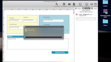 Change web form submission response message | Touch Forms Pro 7 For Mac