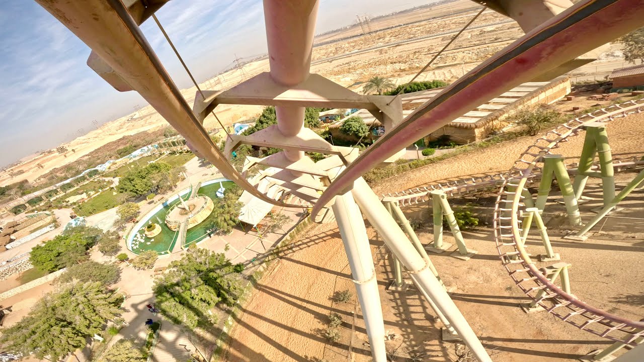With commentary] Roller Coaster on-ride POV (ride video) / Dream