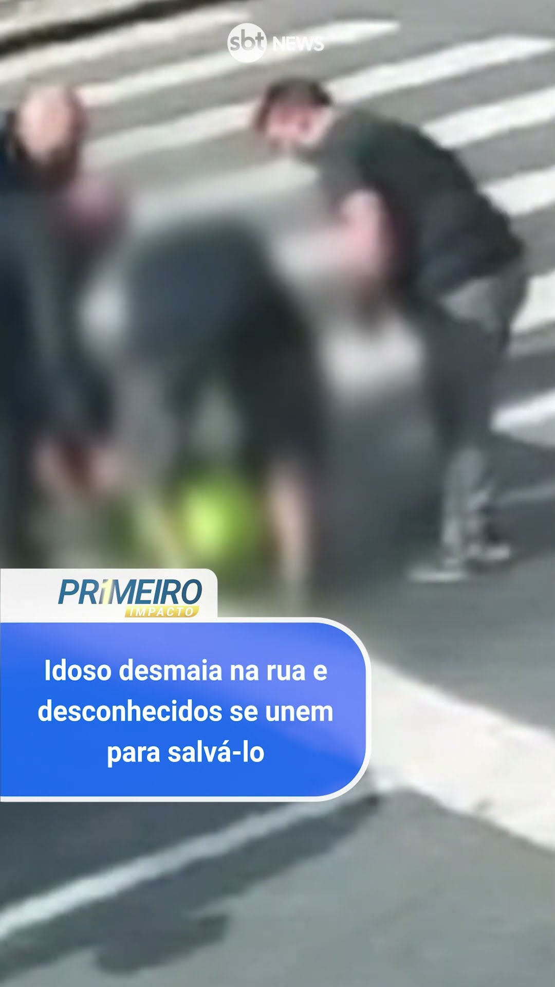 Idoso desmaia na rua e desconhecidos se unem para salvá-lo em Curitiba | Primeiro Impacto (03/01/25)