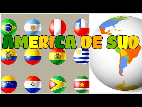 Video: Țări și capitale ale Americii de Sud