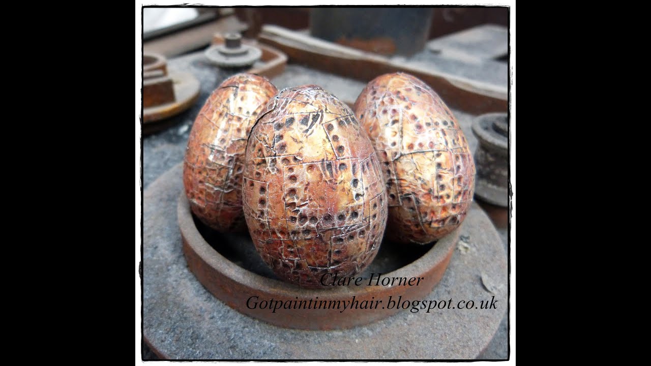 Rusty Iron Easter Eggs Steampunk Style YouTube